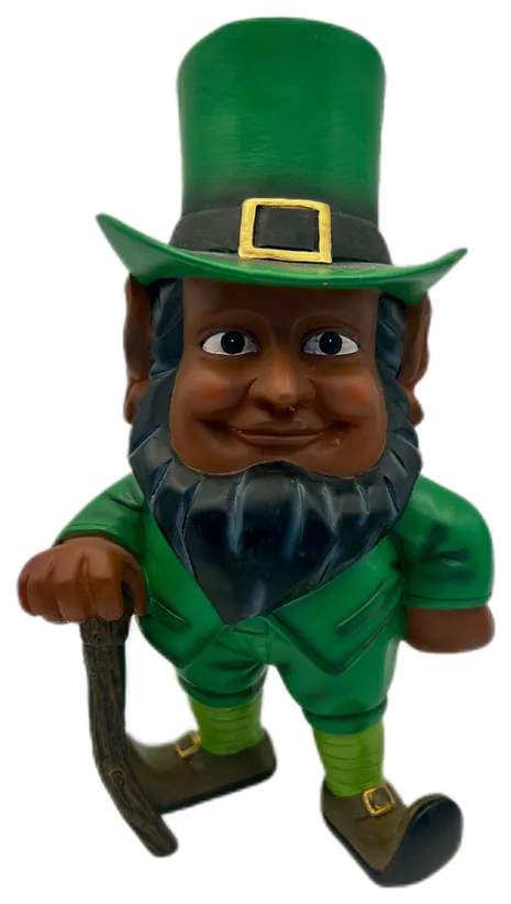 The Black Leprechaun figurine